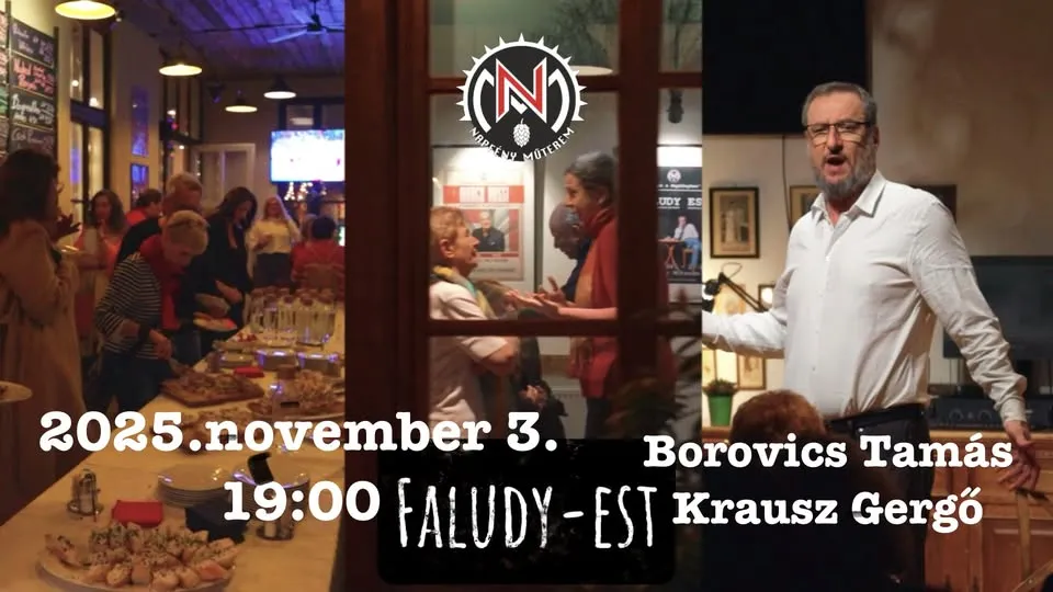 Tenyérvonalak- Faludy est Borovics Tamással